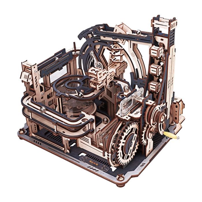 Конструктор Robotime Rokr деревянный 3D Мраморный космодром (LGC01)