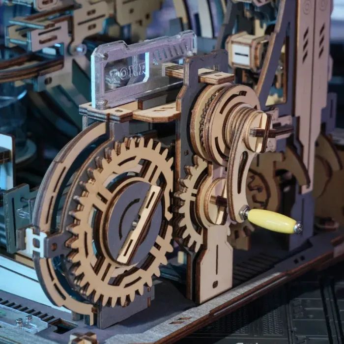 Конструктор Robotime Rokr деревянный 3D Мраморный космодром (LGC01) изображение 4
