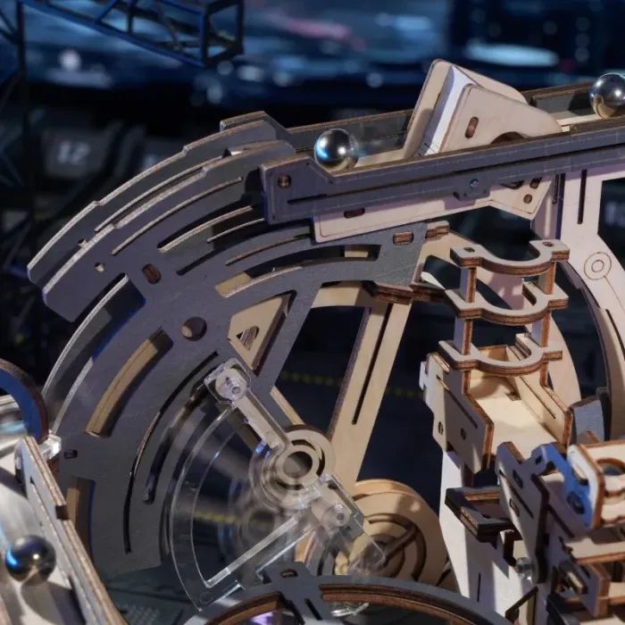 Конструктор Robotime Rokr деревянный 3D Мраморный космодром (LGC01) изображение 6