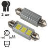 Автолампа PULSO LED SV8.5/T11x41mm/6 SMD-5730/9-18v/130Lm (LP-62041) зображення 2