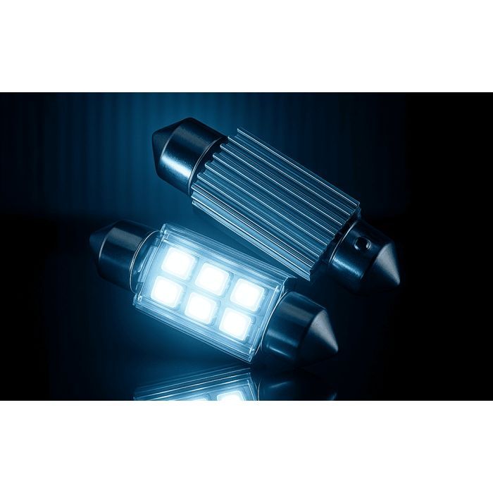 Автолампа PULSO LED SV8.5/T11x41mm/6 SMD-5730/9-18v/130Lm (LP-62041) зображення 5