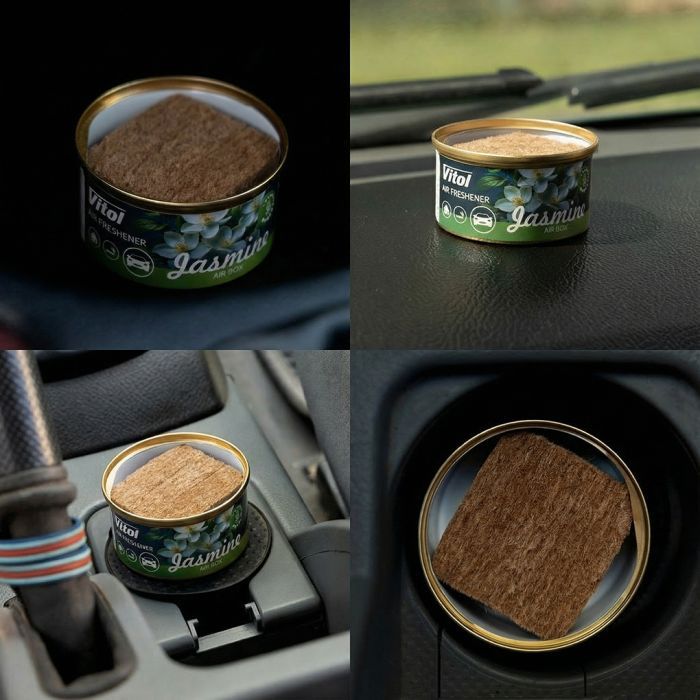 Ароматизатор для автомобіля VITOL Air Box Jasmine (VAB04) зображення 3