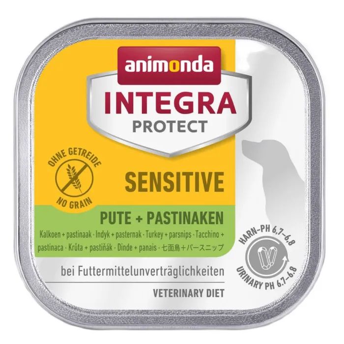 Консерви для собак Animonda Integra Protect Sensitiv Turkey + Parsnips 150 г (4017721865395)