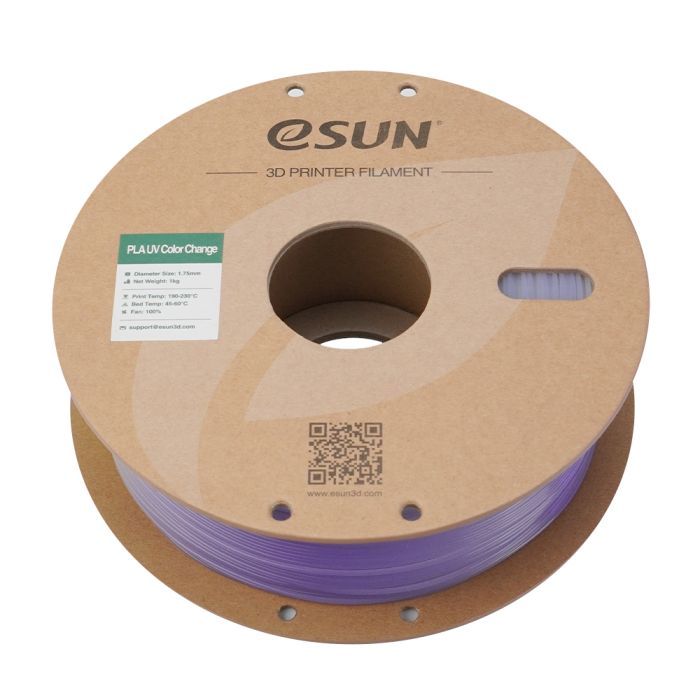 Пластик для 3D-принтера eSUN PLA UV 1,75mm 1kg Red (PLA-UV CC175UV-R1P1) изображение 3