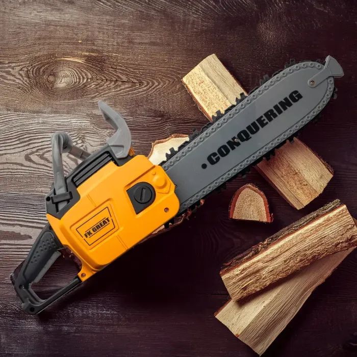 Игровой набор Otamanko Бензопила желтая (4200.18.72) изображение 10