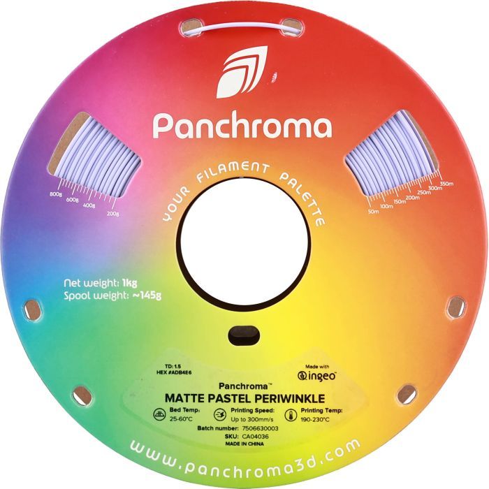 Пластик для 3D-принтера Polymaker PLA PANCHROMA MATTE 1,75mm 1kg COTTON WHITE (CA04016) изображение 2