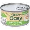 Консерви для котів OASY Wet Natury з куркою та овочами 85 г (8054329514658)