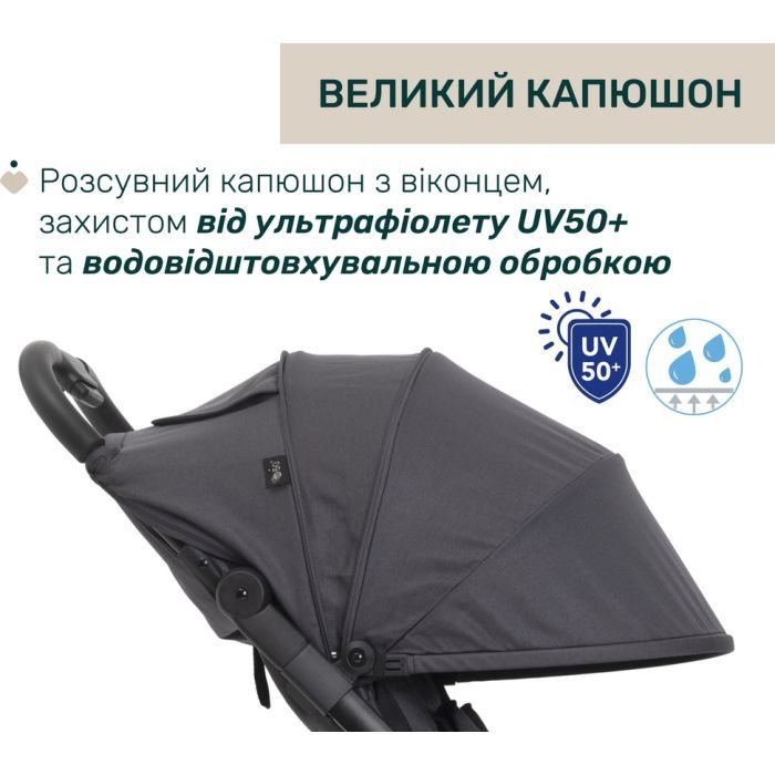 Коляска Chicco We 2 Чорна (87167.31) изображение 3