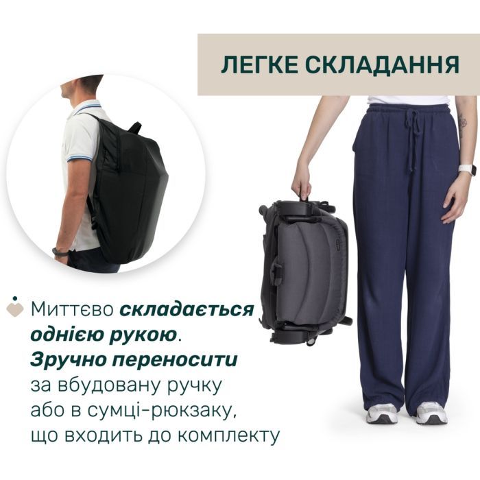Коляска Chicco We 2 Чорна (87167.31) изображение 6