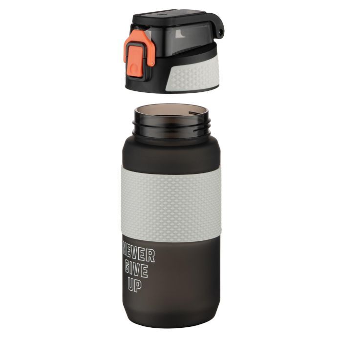 Пляшка для води Ardesto Motion 600мл, пластик, чорний (AR2260ML) зображення 3
