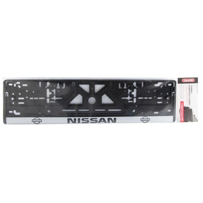 Рамка номерного знака CarLife Nissan (NH25) изображение 2