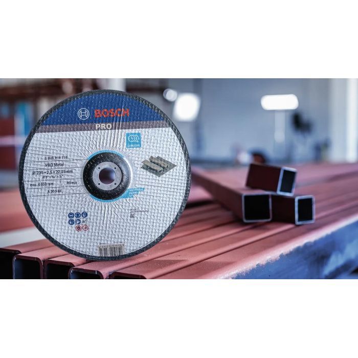 Круг відрізний Bosch Professional, для металу, 180×3×22.23 mm (2.608.603.167) зображення 11