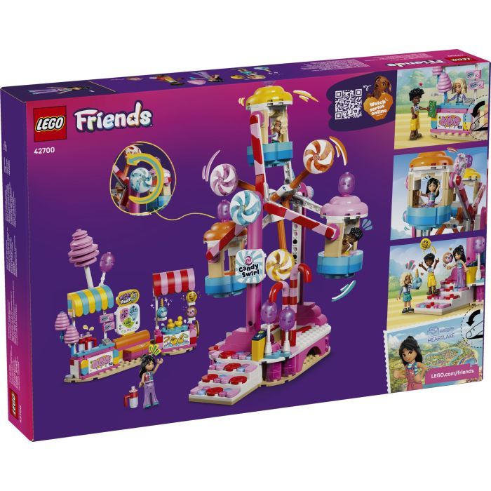 Конструктор LEGO Friends Колесо обзора с конфетами и капкейками (42700) изображение 10
