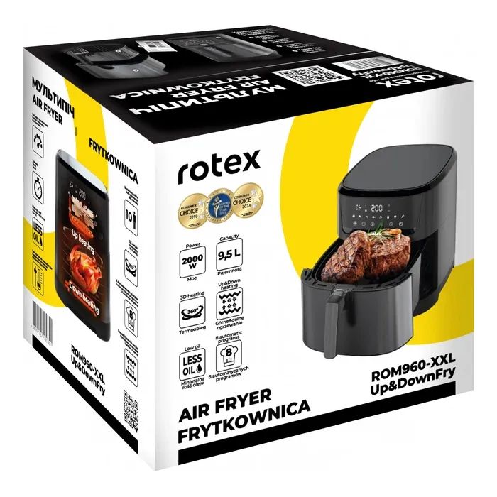 Мультипіч Rotex ROM960-XXL Up&DownFry зображення 11