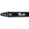 Ремень для гитары Fender Strap 2" Weighless Running Logo Black/White (229406) изображение 2