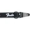 Ремень для гитары Fender Strap 2" Weighless Running Logo Black/White (229406) изображение 3