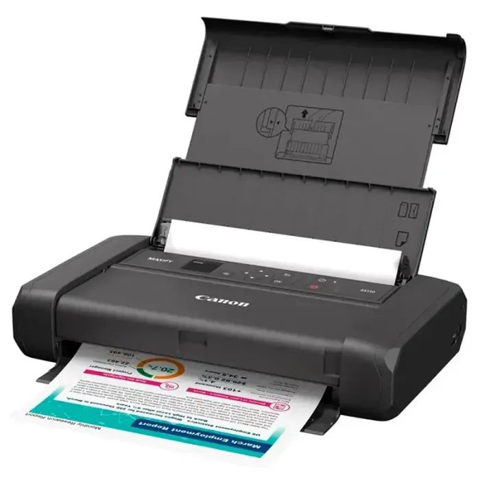 Струйный принтер Canon MAXIFY BX110 with battery (7069C027AA) изображение 2