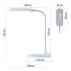 Настольная лампа EMOS STELLA BLUE (Z7602BL) изображение 2
