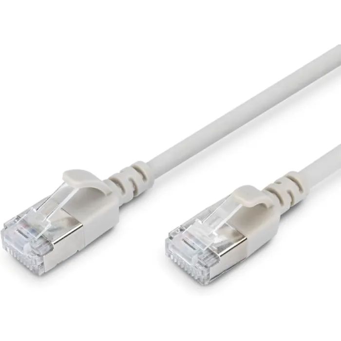 Патч-корд 3м, FTP, cat.6A, Sliim, AWG 32/7, Cu, LSZH, grey Digitus (DK-1632-A-030S)