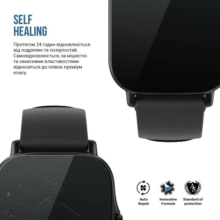 Плівка захисна Armorstandart Matte hydrogel Amazfit GTS 2e 6 pcs (ARM91967) зображення 3