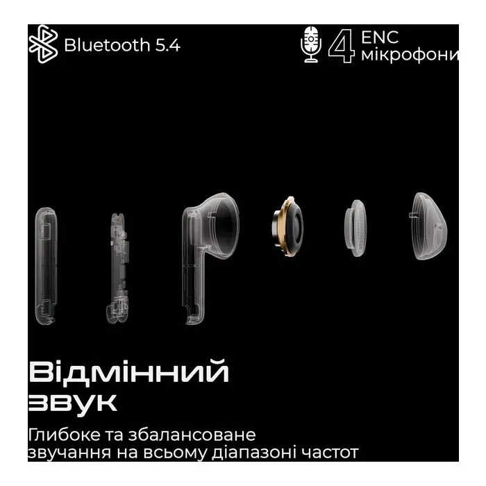 Наушники HiFuture ColorBuds3 Pearl White (colorbuds3.pearlwhite) изображение 7