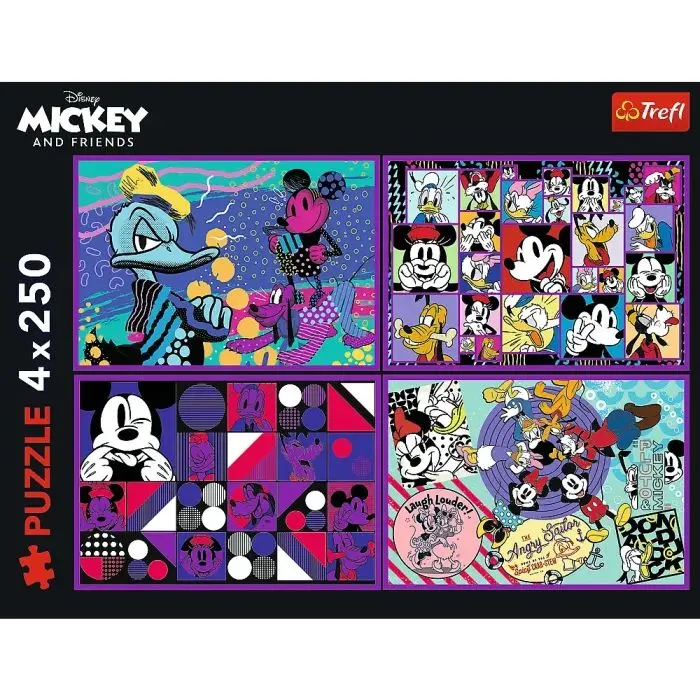 Пазл Trefl Inside Mickey&friends Серія пригод Міккі 4х 250 елементів (5900511133080) зображення 6