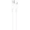 Дата кабель USB-C to Lightning 1.0m silicone X97 Crystal white HOCO (6931474799791)