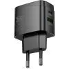 Зарядное устройство HOCO CS61A 1xUSB-C PD30W + 1xUSB QC3.0 black (6942007638425) изображение 5