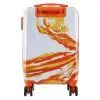 Чемодан Semi Line 20" (S) White/Orange Print (T5655-1) (DAS303816) изображение 4