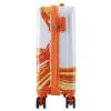 Чемодан Semi Line 20" (S) White/Orange Print (T5655-1) (DAS303816) изображение 5