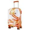 Чемодан Semi Line 20" (S) White/Orange Print (T5655-1) (DAS303816)