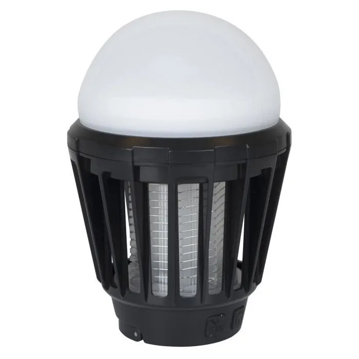 Фонарь Bo-Camp + знищувач комах Atom WP Rechargable 180 Lumen Black (5818804) (DAS303870) изображение 2