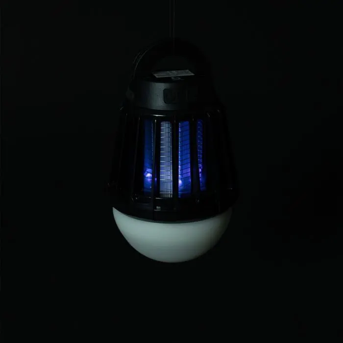 Фонарь Bo-Camp + знищувач комах Atom WP Rechargable 180 Lumen Black (5818804) (DAS303870) изображение 8