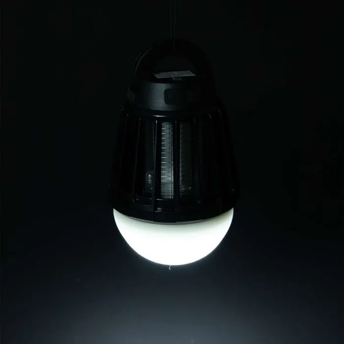 Фонарь Bo-Camp + знищувач комах Atom WP Rechargable 180 Lumen Black (5818804) (DAS303870) изображение 9