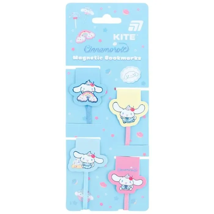 Закладки для книг Kite набор магнитных закладок-лесе Cinnamoroll (CR26-497)