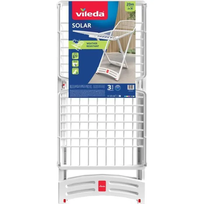 Сушилка для белья Vileda Solar Пластиковая 20 м (4023103201927) изображение 2