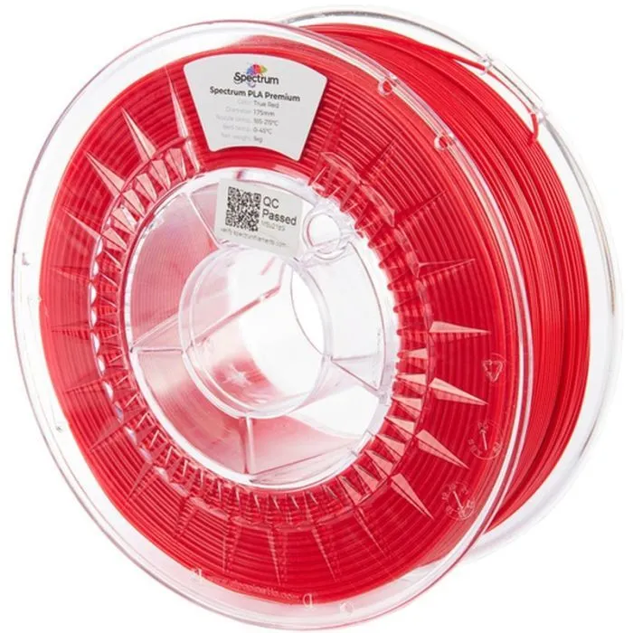 Пластик для 3D-принтера Spectrum PLA Premium 1.75mm 1kg Red, True (80843)