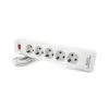 Сетевой фильтр питания Meilepai F25, 5 роз EU White (F25-White) изображение 2
