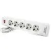 Сетевой фильтр питания Meilepai F25, 5 роз EU White (F25-White)
