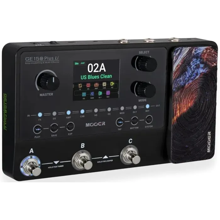 Гітарний процесор Mooer GE150 Plus Li зображення 4
