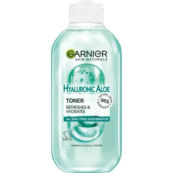 Тонік для обличчя Garnier Skin Naturals Hyaluronic Aloe Toner 200 мл (3600542367899)
