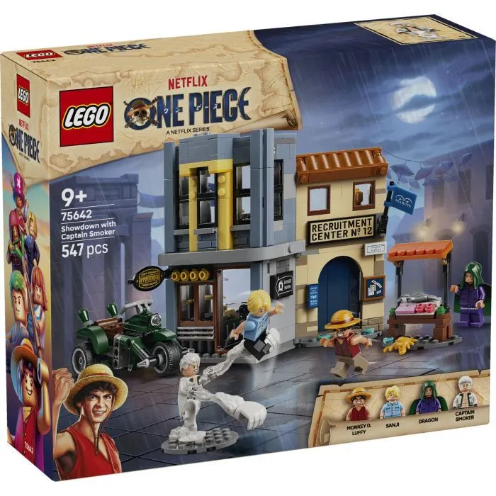 Конструктор LEGO One Piece Схватка с капитаном Смокером (75642-)