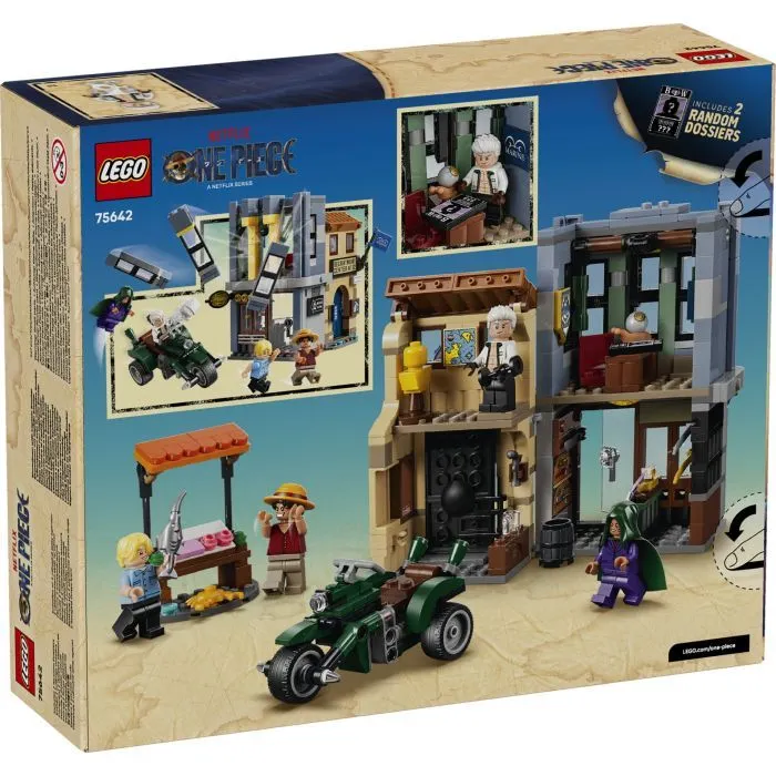 Конструктор LEGO One Piece Схватка с капитаном Смокером (75642-) изображение 6
