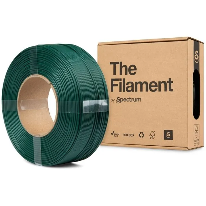 Пластик для 3D-принтера The Filament HT-PLA 1.75mm 1kg ReFill, Tooling Green (TF-24191) изображение 3