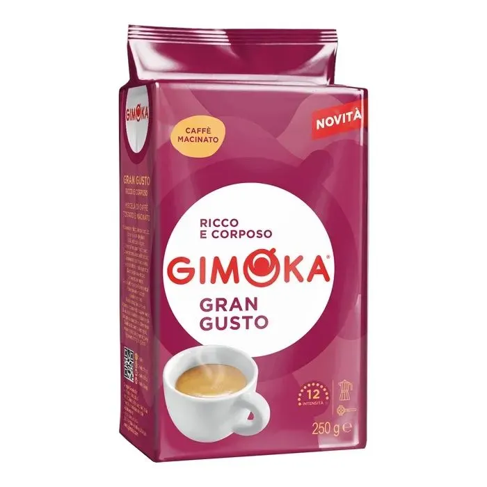 Кава Gimoka Gran Gusto мелена 250 г (8003012000015)