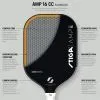 Ракетка для пиклбола Stiga AMP CC 16 Elongated (3202-0318-04) (932362) изображение 7