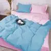 Постільна білизна MirSon Poplin Line 018 + 067 Nelson 160 x 220 (2200006283287)