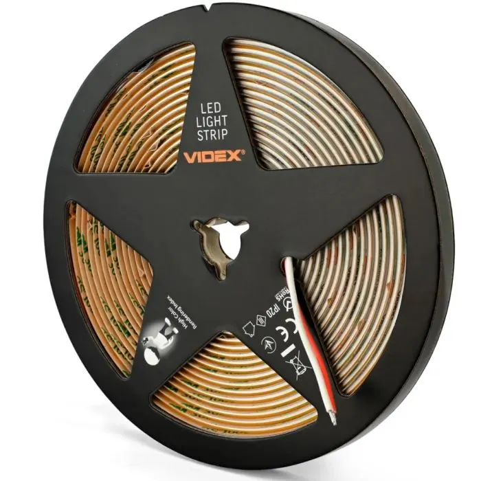 Світлодіодна стрічка Videx COB DC24V 55W 5M 6000K Ra80 IP20 5м (VL-LSTCB320-24116-B5) зображення 2