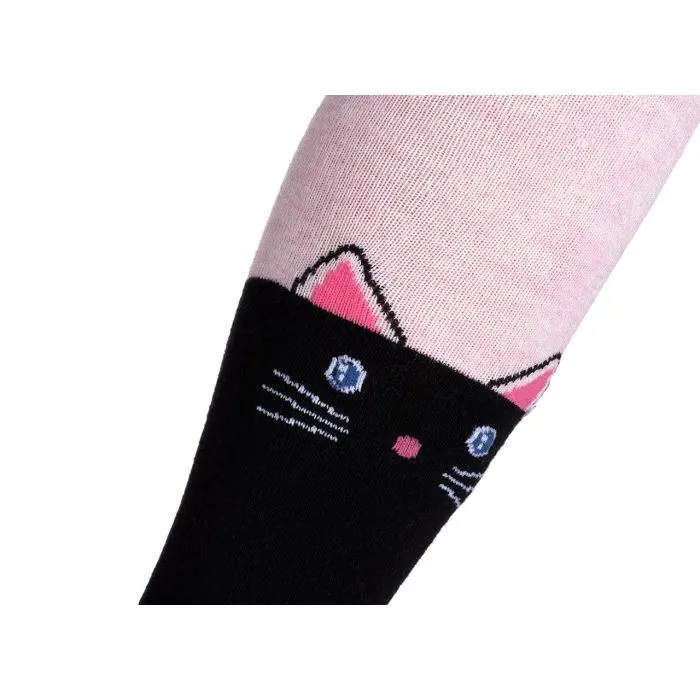 Колготки детские BNM с котиком (M0C0301-1196-3G-pink) изображение 4