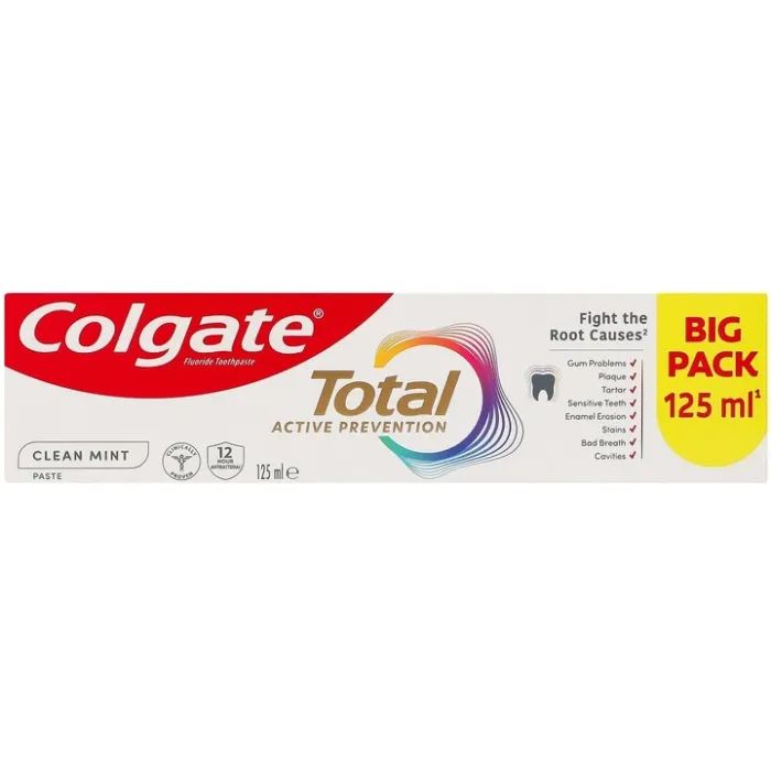 Зубна паста Colgate Total Active Protect Clean Mint Toothpaste 75 мл (8718951744776) зображення 3